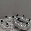 Customadeonly Forged 20mm (0.8 Inch) 5x4.75 Wheel Spacers 2pc Set Compatible for Chevy Camaro, Chevelle, Nova, El Camino, Malibu (2pcs 70.6mm Bore, 7/16" Studs) Lug Centric