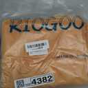 RIOGOO Pet Heating Pad, Electric Heating Pad for Dogs and Cats with Timer, 6 Level Adjustable Temperature Dog Heated Blanket (Brown, S: 20x15)