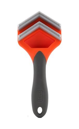 Hartz Groomer's Best Fur Fetcher De-Shedder Cat Brush