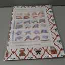 3 x PlandRichW Teddy Bears Christmas Wrapping Paper 4028 Inch Jumbo Sheets, Non-Tear Bulk Gift Wrap - Santa Trellis with Reindeer, Gingerbread, Candy Canes - 4 Pre-Cut Sheets for Kids & Adults