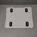 Appliance Slider 360° Rolling Tray for Coffee Maker Bamboo Coffee Pot Slider Tray Countertop Rotation Sliding Tray with Wheels, Small Appliances Mat White (small 11.8" × 9.8" × 0.6")