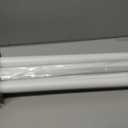 2Pack White Tension Curtain Rod 41-126 In,Outdoor Curtain Rod | No Drilling for Window,Heavy Duty Shower Rod,Rod Diameter 1.26In-One-bond stretching