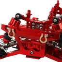 CNC Metal Rear Bumper for MJX Hyper GO 14210 14209 modified Upgrade Parts (Blue)