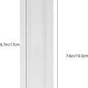 Homoyoyo 20Pcs Clock Hands Protective Boxes Anti-Collision Covers for Quartz Wall Clock Hands Pointer Protection