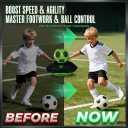 Soccer Bot, Smart Following Soccer Training Equipment with Score Display, Indoor Soccer Toys for Kids & Adults，3 Speed Modes to Boost Speed, Agility, Coordination, Footwork & Ball Mastery