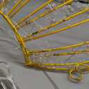 3 Pack Outdoor/Indoor LED Christmas Light Balls. Outside Lighted Sphere with 300 Warm White & White Lights for Holiday Decor, Patio, Wedding Decor Outdoor Christmas Decor