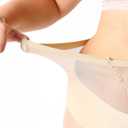 MANZI 4 Pairs Plus Size Pantyhose for Women 20 Denier Sheer Stocking (XL)