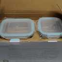 Glass Food Storage Containers with Lids, [18 Piece] Glass Meal Prep Containers, Containers for Food Storage with Lids, BPA Free & Leak Proof (9 Lid & 9 Container) (clear)