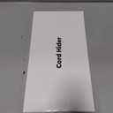 Delamu Cord Hider, Cord Covers for 3-4 Wires on Wall, Large Cable Hider Cable Management, Easy Set up Wire Hiders Wire Covers for Cords on Wall, TV Cables Cover Raceway, 6X W1.18 H0.67in, White