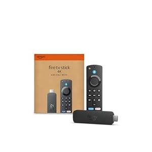 Amazon Fire TV Stick 4K (newest model) with AI-powered Fire TV Search, Wi-Fi 6, stream over 1.8 million movies and shows, free & live TV