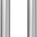 TOGU 1200mm / 48 inches Offset Push Pull Door Handle, 304 Stainless Steel Round Bar/Ladder Style/Double-Sided Door Pull, Brushed Stainless Steel Finish