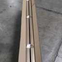 Roundhill Furniture Giyano 4 Panel Screen Room Divider, Gold