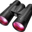 15x56 Binoculars for Adults High Powered - Large View Binoculars with Clear Low Light Vision - Waterproof Compact Binocular for Hunting Camping Cruise Travel Bird Watching