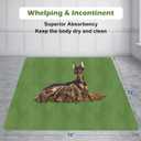 INVENHO Washable Pee Pads for Dogs 72"x72" Reusable Dog Pads Extra Large Upgrade Non-Slip Dog Pee Pads Heavy Absorbency Puppy Pee Pads Quick Dry Whelping Pads/Waterproof Puppy Training Pad
