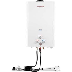 GASLAND High Efficiency Outdoor Tankless Liquid Propane Water Heater 20L, 5.28 GPM On Demand Hot Water Heater for Off Grid, Mobile Home, Outdoor Kitchen, BE528