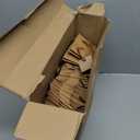 Zhanmai 100 Pcs 4.7 x 2.4 x 3.9 Inch Mini Gift Bags Bulk with Tissue Paper Small Kraft Paper Bag with Handle Gift Tag for Birthday Party, Wedding, Graduation, Mother's Day, Father's Day(Brown)