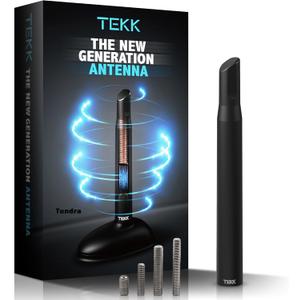 Tekk Short Antenna Compatible with 1999-2025 Tundra/Designed for Optimized FM/AM Reception / 4.8 Inches