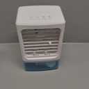 Mini Air Conditioner Small Portable AC Unit Portable Air Conditioners with 1500ml spray/hour 3 Speed Wind & 7 Colorful LED Light Cool Mist &Timer Evaporative Air Cooler for Bedroom/Home/Office