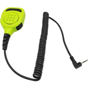 Handheld Walkie Talkie Microphone IP67 Waterproof Mic Remote Speaker Shoulder Microphone Compatible with Motorola Talkabout t465 t6500 t600 t475 t470 605 t800 472 Series Radio (Green)