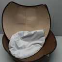 Donut Cat Tunnel Bed Peekaboo Cat Cave for Large Cats Up to 30 Lbs, Kitty Interactive Playing Tent House for Multiple Cats,Detachable,Scratch Resistant (Brown, Large)