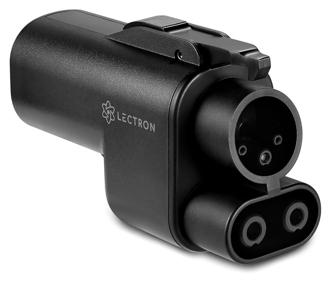 Ecogenix NACS to CCS1 Electric Vehicle Adapter with Interlock - (500A/1,000V) - Compatible with Tesla Superchargers - CCS1 EV Fast Charging with Vortex Plus [Check Automaker for Compatibility]