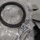 Roowest Christmas Tree Stand for Live Tree, Real Christmas Tree Base Dark Green Metal Holiday Xmas Tree Stands (L, Fits for 2-4.8 Inches Trunk, 1.5 Gallon)