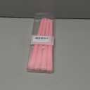 10 inch Pink Taper Candles-Set of 4 Tapered Candle, Tall Candlesticks,Home Dinner Candle, Party, Wedding, Halloween, Christmas Candles(9.9 inch, Pink)