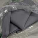 Lanstics Dog Food Mat, 34" x 22" Large Silicone Mat Dog Feeding Mat with Raised Edge Non-Slip Pet Feeding Mat for Food and Water Bowl, Easy to Clean, Floor Protection (Gray) (Grey Rhombus)