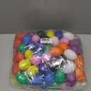 120 Pcs Plastic Egg Shakers Easter Egg Shaker Percussion Musical Maracas Plastic Easter Egg for Kids Toys Learning DIY Painting (10 Colors)