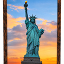 SESEAT 16x24 Picture Frame Brown, Poster Frames Wall Decor Hanging, 1 Pack