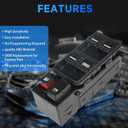 Power Window Switch Front Driver Side Control Switch Compatible with Honda Accord CM5 CM6 Sedan 2003-2007 with Replacement 35750-SDA-H12 35750SDA306 35750SDA307 35750SDAA11 35750SDAA12