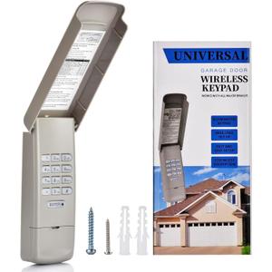 Garage Door Opener Keypad Compatible with LiftMaster 877MAX for Chamberlain LiftMaster Craftsman Garage Door Openers Since 1993Wireless Keypad Keyless Entry, Security +2.0 Garage Keypad