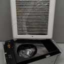 Electric Wall Heater CSC151TW Complete Unit wiht Adjustable Thermostat, Wall Mounted Electric Heater for Indoor Use, Fast Heating, 5120 BTU, 120 Volt, 1500 Watt, White