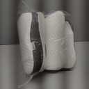 Memory Foam Pillows, Cervical Pillow for Neck and Shoulder Pain Relief, Ergonomic Contour Bed Pillow, Soft for Side Sleep Stomach Sleeping and Back Sleeper (Queen Size-24.8''Lx14.96''Wx5.78''H, Grey)