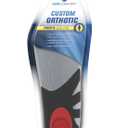 SOFComfort Custom Orthotic Shoe Inserts - Men's Sizes 7-13, Memory Foam, Gel Heel Cushioning, Antimicrobial, 1 Pair