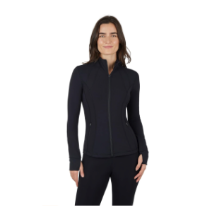 Womens Ultra Soft Lightweight Full Zip Yoga Jacket with Pockets XL