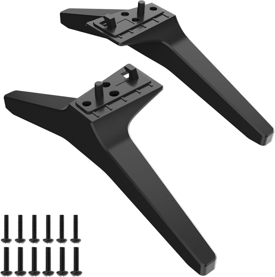 TV Stand Legs for LG TV Legs 60 65 in 65UQ7950 65UJ6300 65UJ6320 65UJ6540 65UK6200 65UK6500 65UK6500PLA 65UM7300 65UN7300 60UJ6200 60UJ6300 60UK6200 60UM6950 60UN7300 TV Legs for LG TV Stand wr Screw