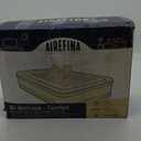 Airefina Air Mattress Queen with Built in Pump, Comfort Blow Up Mattress Queen Size Inflatable Mattress with Portable Carrying Bag for Guest Bed Home, 3 Mins Inflation/Deflation Colchones Inflables (Queen)