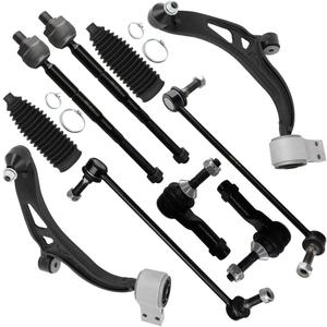 SCITOO 10pcs Front Suspension Kit Lower Control Arm And Ball Joint Tie Rod End w/Boot Sway Bar End Link Replacement for 2011-2019 for Ford Explorer 2013-2019 for Ford Police Interceptor Utility