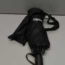 62/54/46 Inch Umbrellas for Rain Large Travel Compact Golf Umbrella Inverted Windproof Double Canopy 10 Ribs Automatic Open/Close UPF50+ Sun UV Protection (Black)