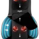 Mynt Back and Neck Massager for Pain Relief Deep Tissue,3D Shiatsu Acupressure Neck Back Massager with Heat, Seat Massager for Full Body Relaxation Black