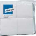 AAwipes Cleanroom Wipes Lint Free Wipes 4" x 4" Cellulose/Polyester Blend (4" x 4"-600 Pcs) Nonwoven Wipers (NW06804) (600 Count (Pack of 1))