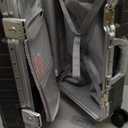 Carry On Luggage with Spinner Wheels, 8010S Aluminum Frame Zipperless Polycarbonate Hard Shell Suitcase (ZX-Core, Charcoal Metallic, 20 Inch)