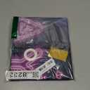 15th Neon Birthday Banner Backdrop, 15 Years Birthday Party Banner Let Glow Party Disco Dance Neon Theme Backdrop, Colorful Night Decorations for Girls Boys Women Men Photo Props Supplies Glitter