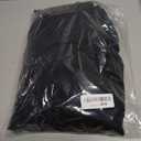 WOOSEA Women's Scoop Neck Sleeveless Split Bodycon Mermaid Evening Cocktail Long Dress (Black, XL)