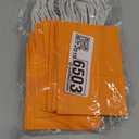 SUNCOLOR 25 Pieces 6" Mini Goodie Bags Small Orange Gift Bags with Handle for Party Favor Bags for Halloween(Orange)