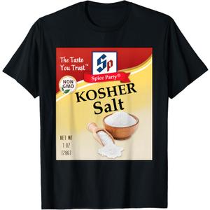 Kosher Salt Condiment Costume Holiday Spice Group Costumes T-Shirt (Medium)