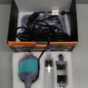 hygger 360GPH Electric Aquarium Gravel Cleaner, 5 in 1 Automatic Fish Tank Cleaning Tool Set Vacuum Water Changer Sand Washer Filter Siphon Adjustable Length 15W