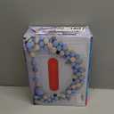 Balloon Arch Kit, Adjustable 10FT Wide & 8FT Tall Balloon Arch Stand Kit with Water Fillable Bases, Garden Arbors Plant Support Stand with 40pcs Balloon Clips for Wedding, Graduation, Holiday Party