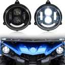 LED Headlights for Can-Am Outlander 450 500 570 15-24, Front Lamp with High Low Beam for Can-Am Outlander G2L 450 500 570 L Max 2015-2024 Accessories (2PCS, Replace #710003900)
